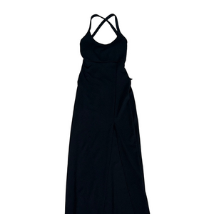PRETTYLITTLETHING Black Maxi Dress - Size 0